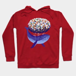 whale desing Hoodie